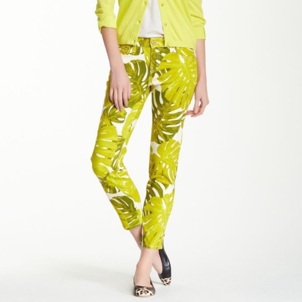 Kate Spade Havana Forest Capri, size 29